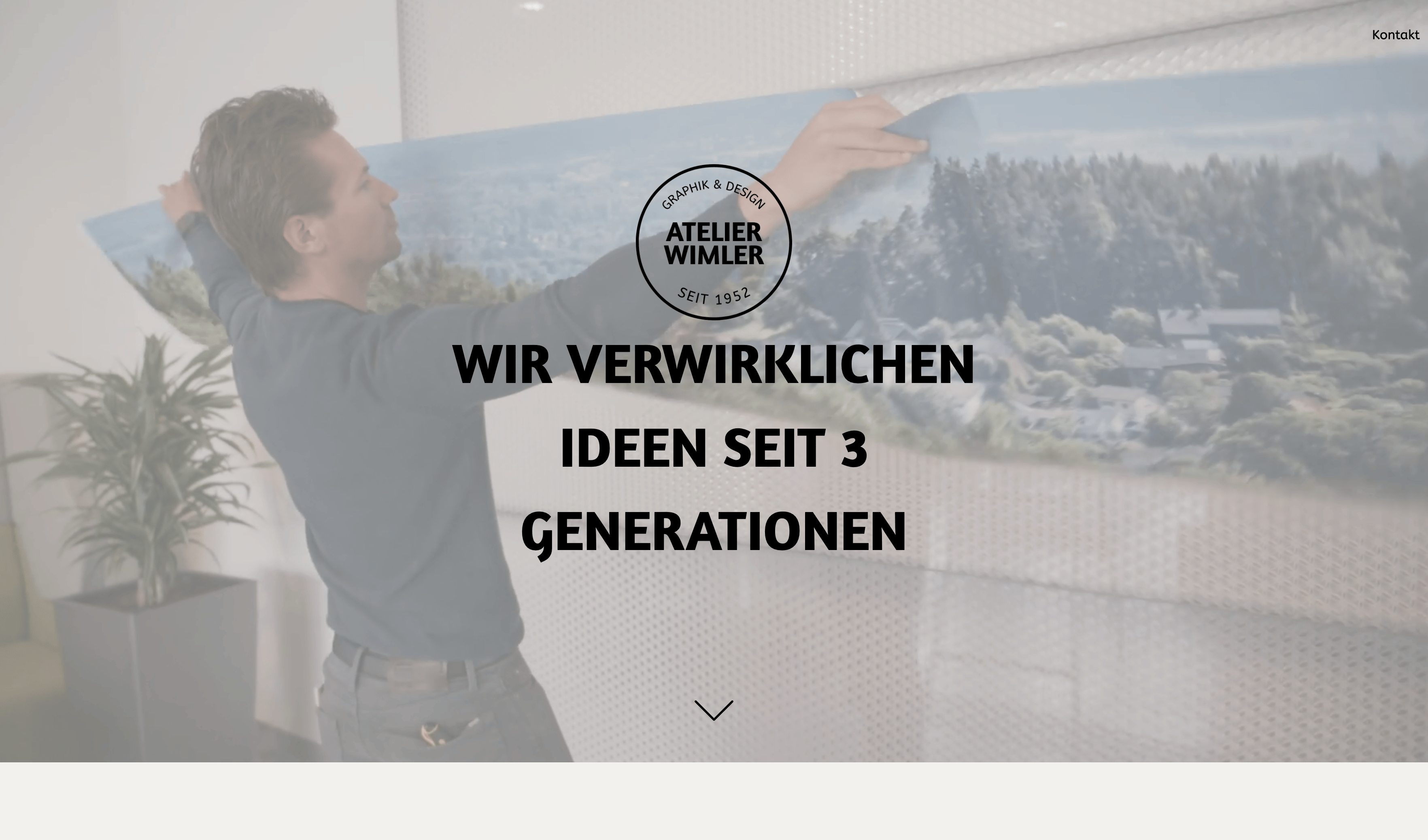 Screenshot der Website wimler.at